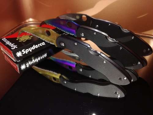 Spyderco Civilian Clone Gold